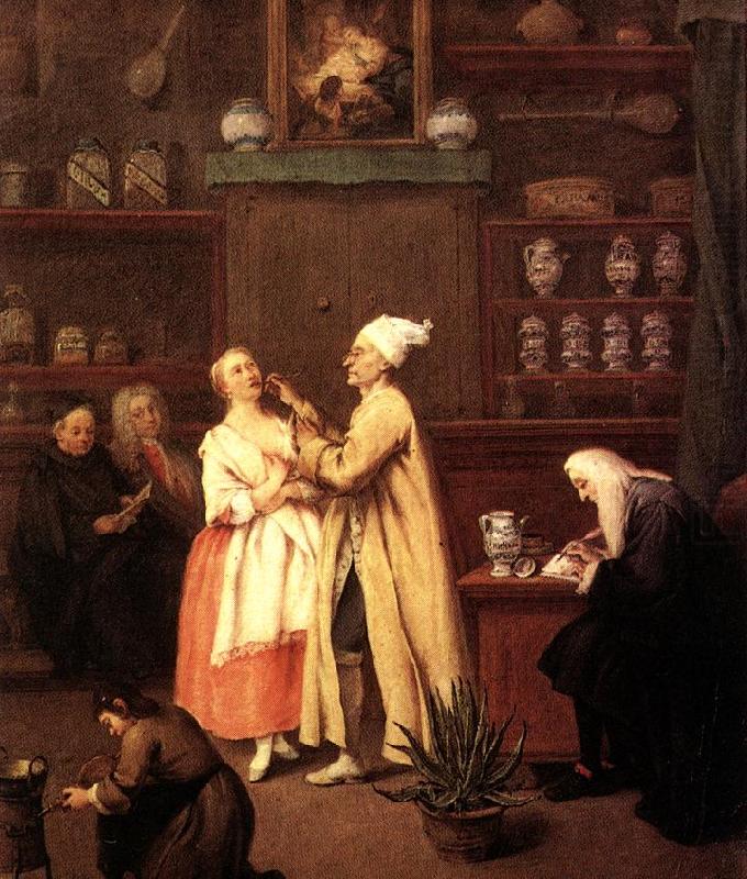 LONGHI, Pietro The Spice-vendor's shop g china oil painting image